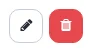 Screen: buttony do zarządzania pojedynczą walutą