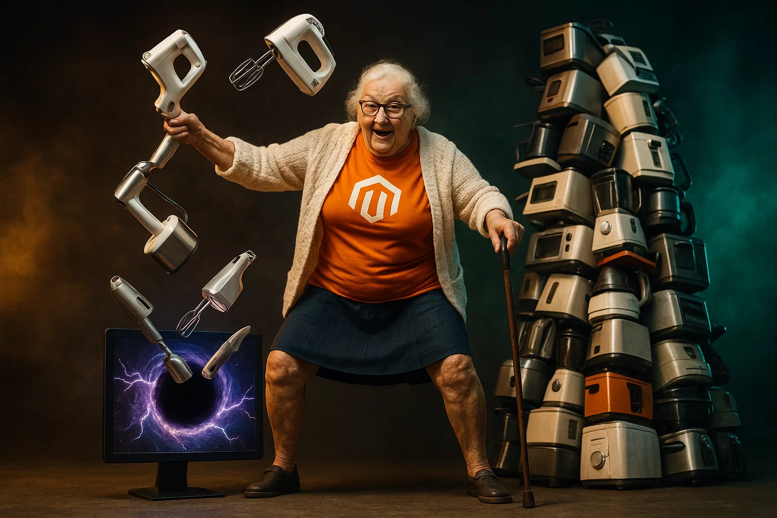 Dodawanie produktów w sklepie Magento