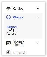 jak przejść do listy klientów?