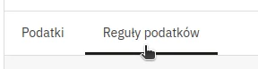 Screen: przejscie do reguł podatkowych