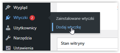 Dodaj wtyczkę
