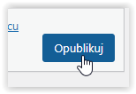 Przycisk opublikuj