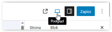 Podgląd treści