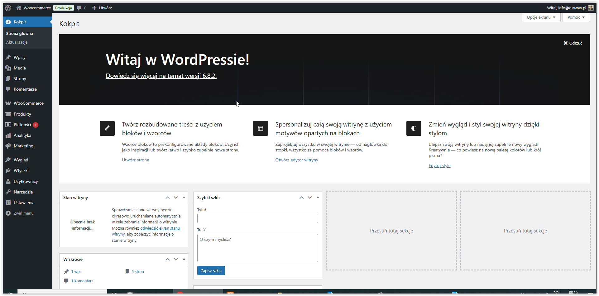 Kokpit Wordpress