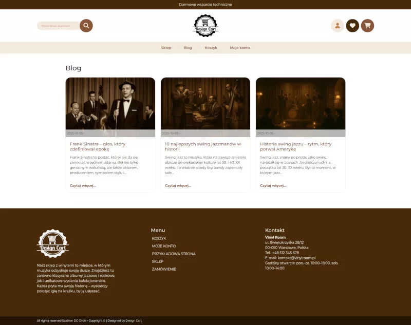 Strona kategorii bloga