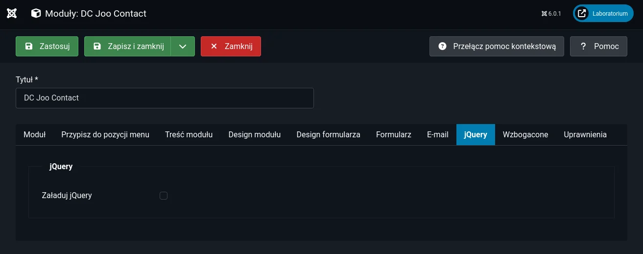 jQuery – opcjonalne doładowanie z CDN