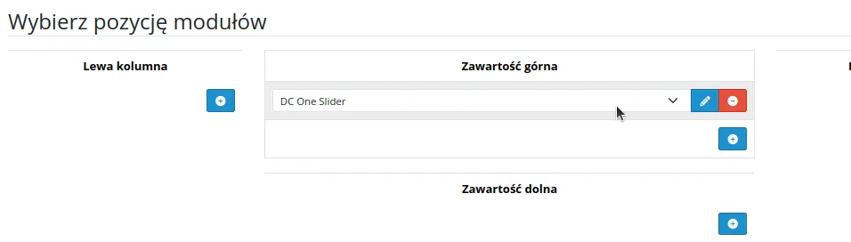 Dodanie modułu do układu