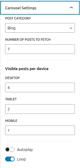 Ustawienia źródła treści