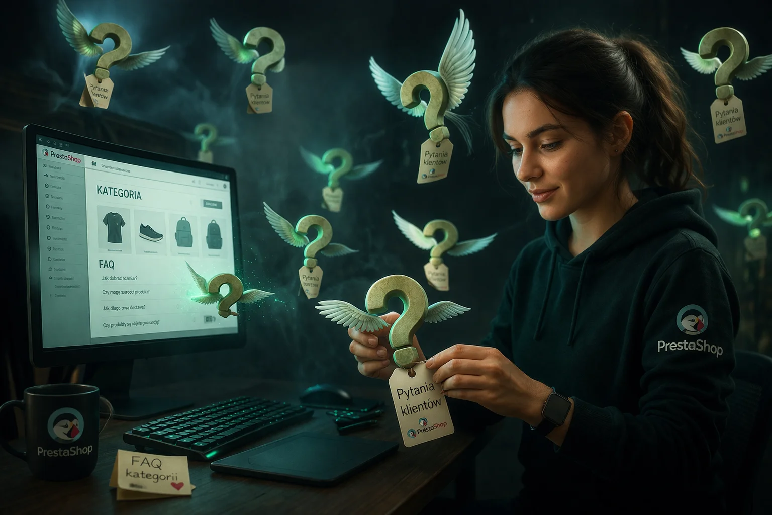 Jak w Prestashop wyświetlić FAQ na stronie kategorii?