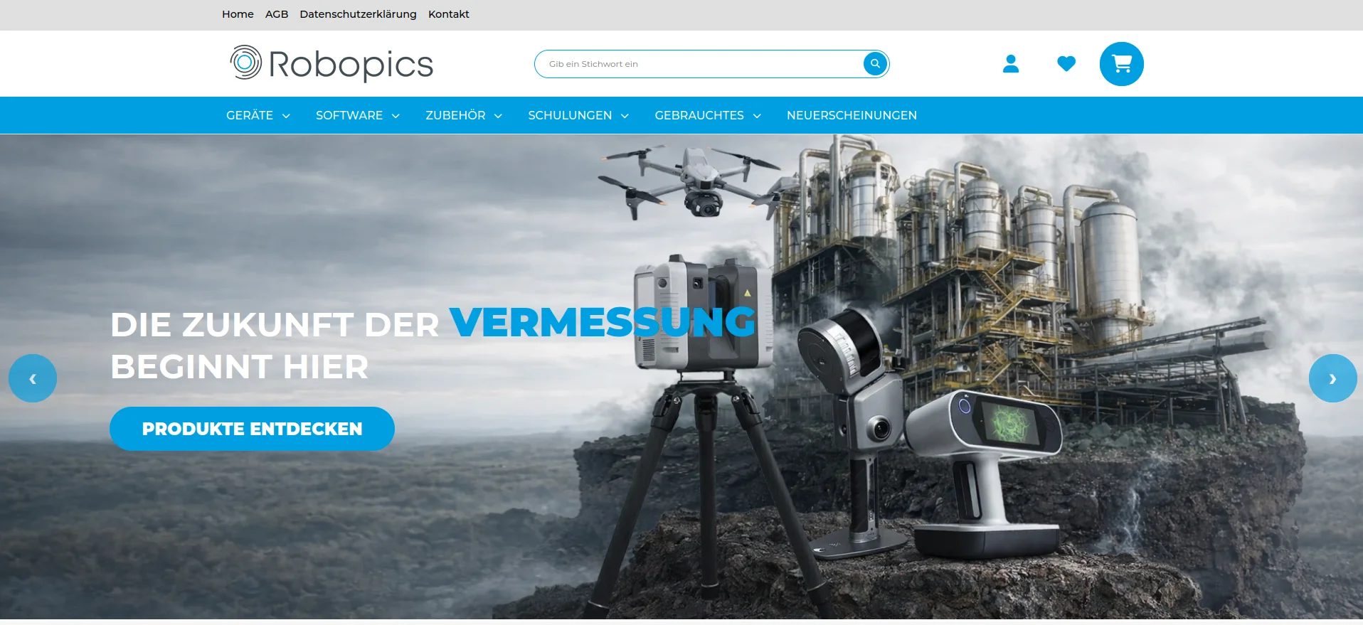 Screen prezentujący wygląd slidera w praktycznym użyciu