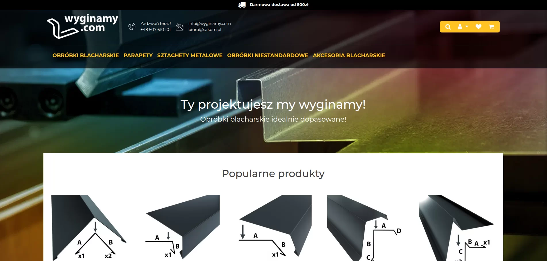 Sklep internetowy Sakom